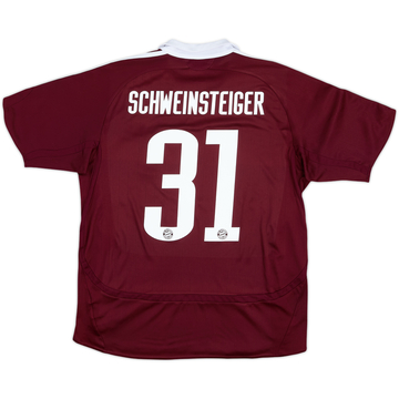 2006-07 Bayern Munich CL Shirt Schweinsteiger #31 - 7/10 - (XL.Boys)