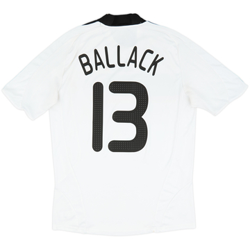 2008-09 Germany Home Shirt Ballack #13 - 6/10 - (M)