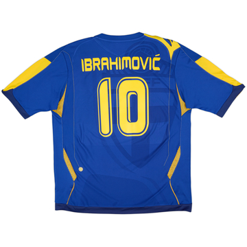 2006-08 Sweden Away Shirt Ibrahimovic #10 - 10/10 - (XL)