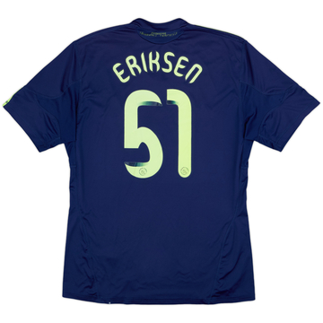 2010-11 Ajax Away Shirt Eriksen #51 - 6/10 - (XL)