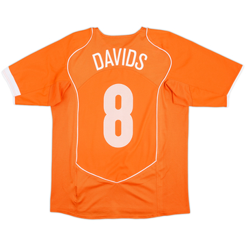 2004-06 Netherlands Home Shirt Davids #8 - 6/10 - (L)