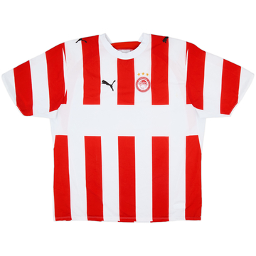 2006-07 Olympiakos Home Shirt - 8/10 - (XXL)