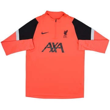 2020-21 Liverpool Nike Vaporknit 1/4 Zip Training Top - 7/10 - (L)