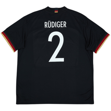 2020-21 Germany Away Shirt Rudiger #2 - 10/10 - (XXL)