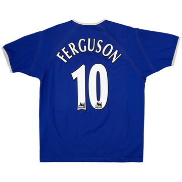 2003-04 Everton Home Shirt Ferguson #10 - 8/10 - (L)
