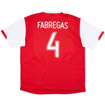 2006-08 Arsenal Home Shirt Fabregas #4 - 6/10 - (XL)