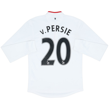 2012-14 Manchester United Away L/S Shirt v.Persie #20 - 7/10 - (S)