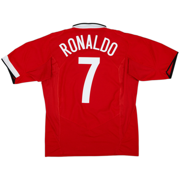2004-06 Manchester United Home Shirt Ronaldo #7 - 6/10 - (L)
