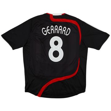 2007-08 Liverpool Third Shirt Gerrard #8 - 6/10 - (XXL)