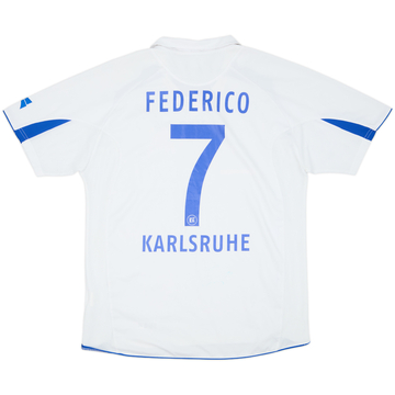 2006-08 Karlsruher Away Shirt Federico #7 - 8/10 - (XL)