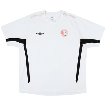 2007-08 Slavia Prague Umbro Training Shirt - 5/10 - (XXL)