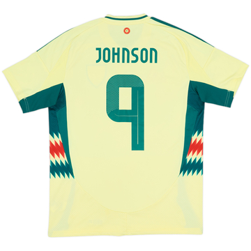 2024-25 Wales Away Shirt Johnson #9 - 8/10 - (M)