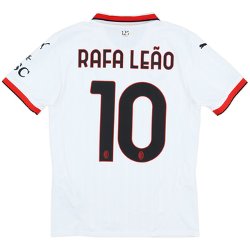 2024-25 AC Milan Away Shirt Rafa Leao #10 - 10/10 - (S)