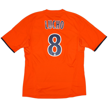 2011-12 Olympique Marseille Third Shirt Lucho #8 - 9/10 - (L)