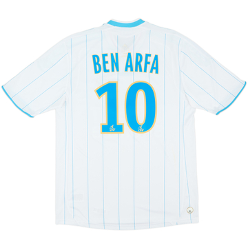 2009-10 Olympique Marseille Home Shirt Ben Arfa #10 - 9/10 - (L)