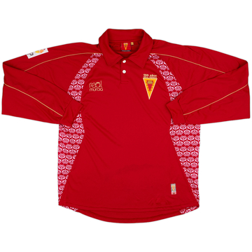 2007-08 Real Murcia Centenary Home L/S Shirt - 8/10 - (L)