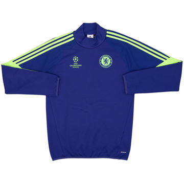 2014-15 Chelsea adidas CL Sweat Top - 8/10 - (S)