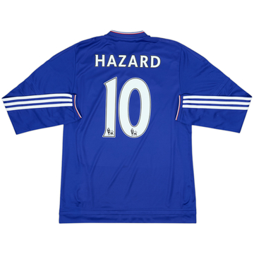 2015-16 Chelsea Home L/S Shirt Hazard #10 - 8/10 - (M)