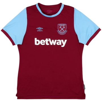 2020-21 West Ham Home Shirt - 8/10 - (Women's M)