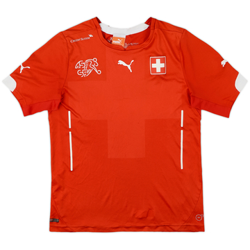 2014-15 Switzerland Home Shirt - 7/10 - (S.Boys)