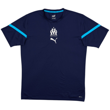 2021-22 Olympique Marseille Puma Training Shirt - 10/10 - (M)