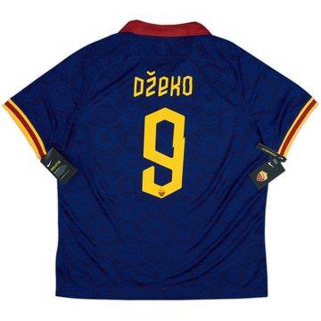 2019-20 Roma Third Shirt Dzeko #9 (XL)