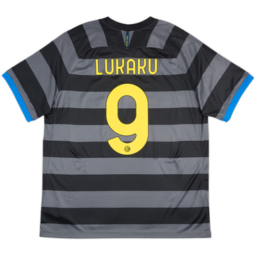 Camiseta de la tercera equipación del Inter Milan 2020-21 Lukaku #9 (XL)