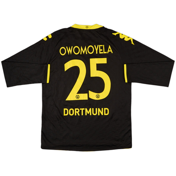 2010-11 Borussia Dortmund Away L/S Shirt Owomoyela #25 - 7/10 - (XL)