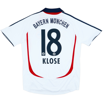 2006-07 Bayern Munich Away Shirt Klose #18 - 8/10 - (M)