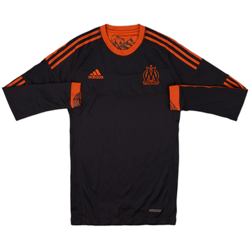 2012-13 Olympique Marseille Player Issue TechFit Third L/S Shirt - 7/10 - (S)