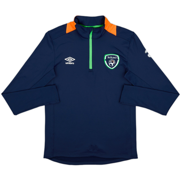2016-17 Ireland Umbro 1/4 Zip Drill Top - 8/10 - (S)
