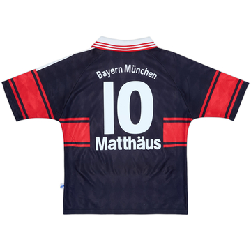 1997-99 Bayern Munich Home Shirt Matthaus #10 - 7/10 - (XL.Boys)