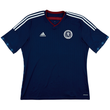 2014-15 Scotland Home Shirt - 8/10 - (XL)