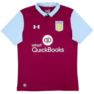 2016-17 Aston Villa Home Shirt - 10/10 - (L)