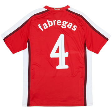 2008-10 Arsenal Home Shirt Fabregas #4 - 6/10 - (S)