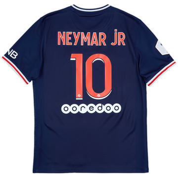 2020-21 Paris Saint-Germain Home Shirt Neymar Jr #10 - 6/10 - (M)