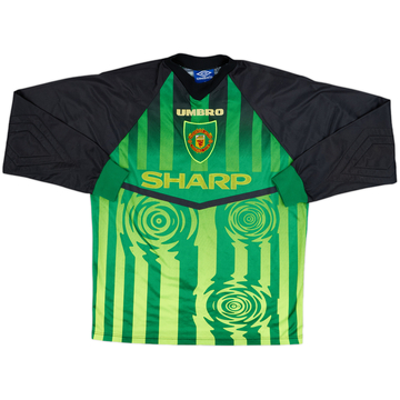 1997-98 Manchester United GK Shirt Schmeichel #1 - 6/10 - (M)