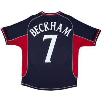 2000-01 Manchester United Third Shirt Beckham #7 - 6/10 - (M)