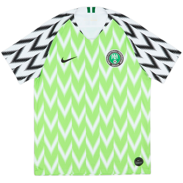 2018-19 Nigeria Home Shirt - 8/10 - (M)
