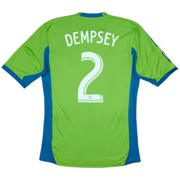 2015 Seattle Sounders adidas Home Shirt Dempsey #2 - 8/10 - (S)