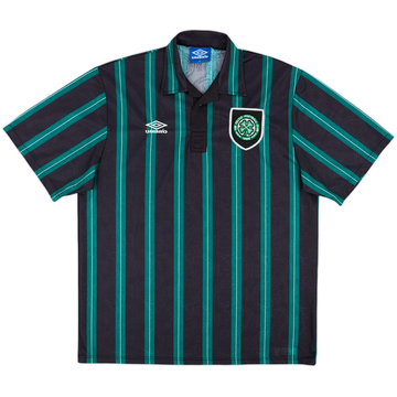 1992-93 Celtic Away Shirt - 8/10 - (XL)