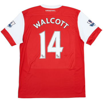 2010-11 Arsenal Home Shirt Walcott #14 - 6/10 - (L)