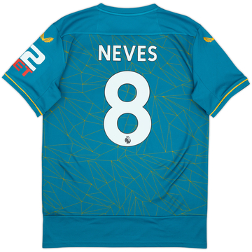 2022-23 Wolves Away Shirt Neves #8 - 7/10 - (M)