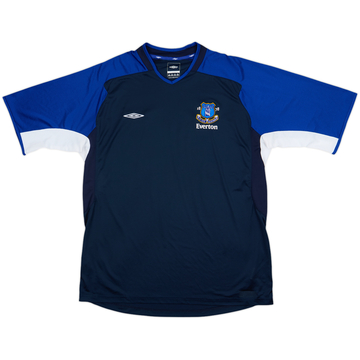 2004-05 Everton Umbro Training Shirt - 9/10 - (XL)