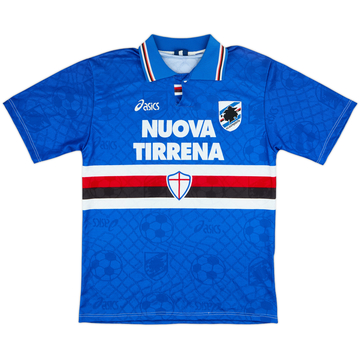 1995-96 Sampdoria Home Shirt - 9/10 - (M)