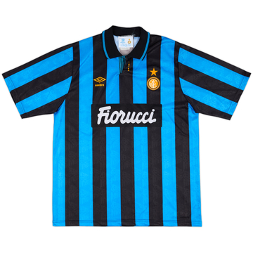 1992-94 Inter Milan Home Shirt - 9/10 - (L)