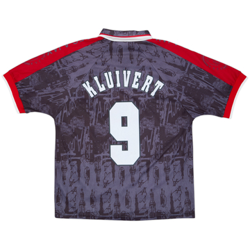 1996-97 Ajax Away Shirt Kluivert #9 - 8/10 - (L)