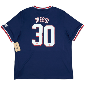 2021-22 Paris Saint-Germain Home Shirt Messi #30 (XXL)