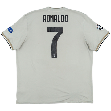 2018-19 Juventus Away Shirt Ronaldo #7 - 6/10 - (XXL)