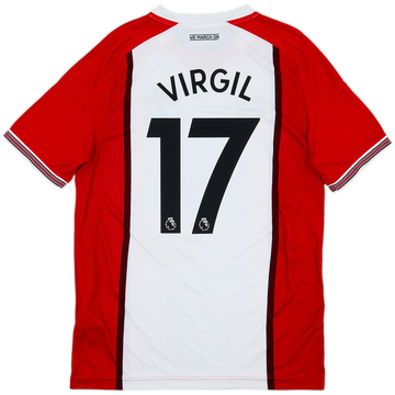 2017-18 Southampton Home Shirt Virgil #17 - 7/10 - (S)